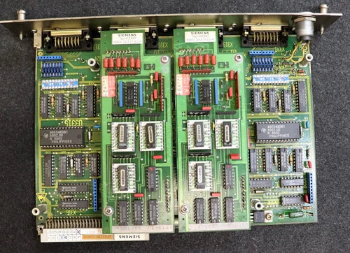 Siemens Measuring Circuit Card 03315 with 2x 03390 6FX1125-1AA00 548 251 9001.00 E-Stand