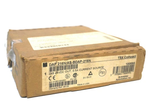 NEW SCHNEIDER ELECTRIC DAP-216N/AS-BDAP-216N OUTPUT MODULE DAP216NASBDAP216N