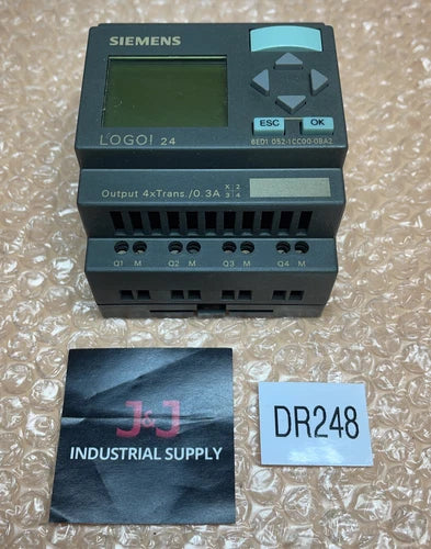 Siemens LOGO! 24 6ED1 052-1CC00-0BA2 Controller Module 24VDC || FAST SHIPPED????