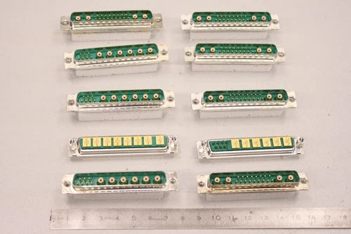 10x D-Sub 混合布局 Stecker Buchseneinsatz