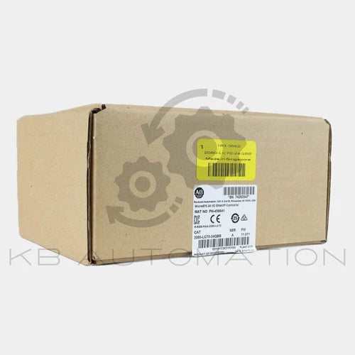 Controlador Allen-Bradley 2080-LC70-24QBB Micro870 24 pontos, Ethernet e RS232/485