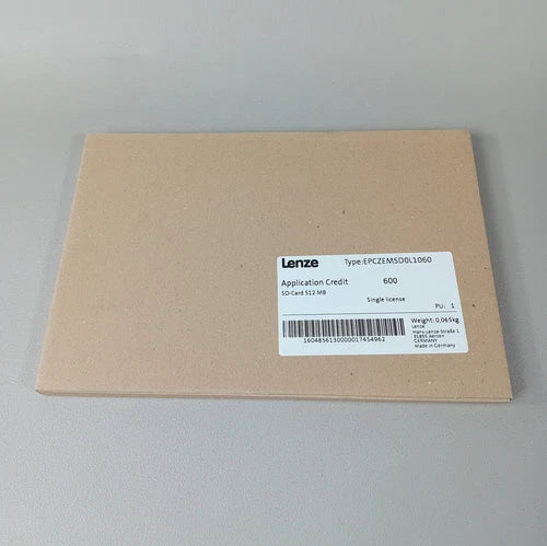 Lenze EPCZEMSD0L1060 Application Credit SD-Card 512 MB NEU OVP versiegelt