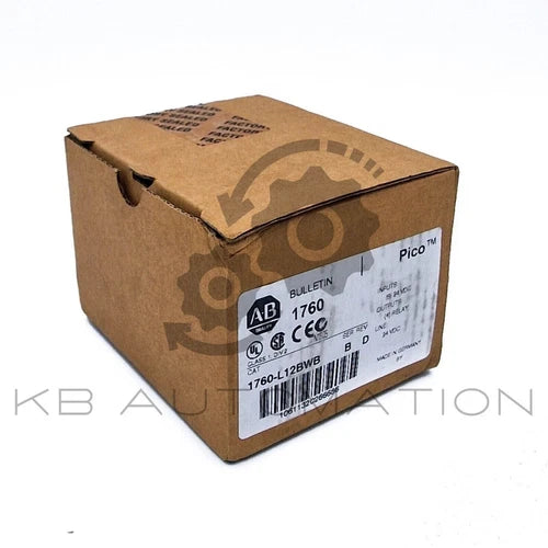 Controlador de pico 1760-L12BWB, 8 digitais 24V DC Eing?nge, 4 Relaisausg?nge, mi...