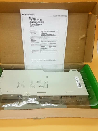 SCHNEIDER AUTOMATION TSX QUANTUM 140CRP93100, RIO HEAD S908 1CH