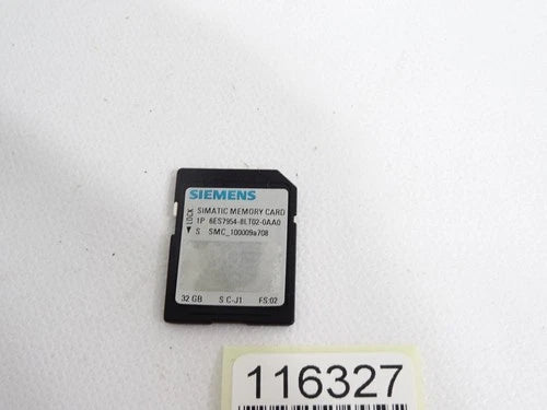 Siemens Memory Card 32GB 6ES7954-8LT02-0AA0 6ES7 954-8LT02-0AA0