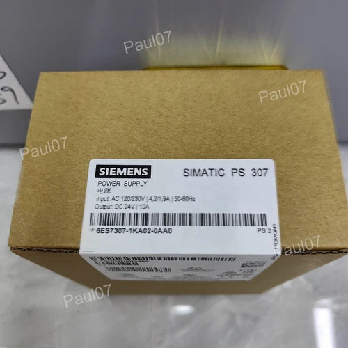 New Siemens 6ES7307-1KA02-0AA0 6ES7 307-1KA02-0AA0 SIMATIC S7-300 Power Supply