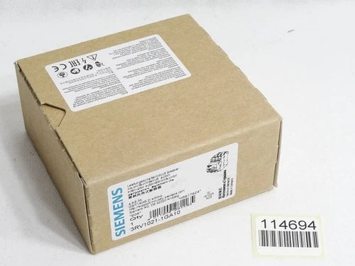 Siemens Leistungsschalter 3RV1021-1GA10 / Neu OVP