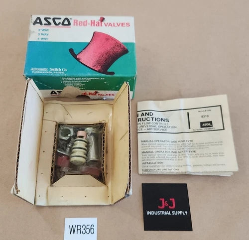 *BRAND NEW* Asco 302909-MS Red Hat Valve Rebuild Kit + Warranty!