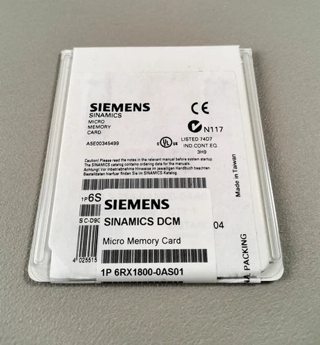 Siemens 6RX1800-0AS01 Micro Memory Card NEU OVP