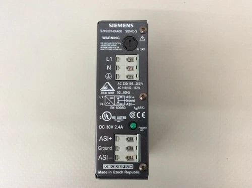 3RX93070AA00 - SIEMENS - 3RX9307-0AA00 Power supply REFURBISHED