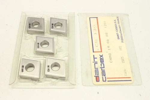 5x DANIT-CARBEX CS130 CNMG 19 06 08 C5875 CNMG190608 Wendeschneidplatten OVP