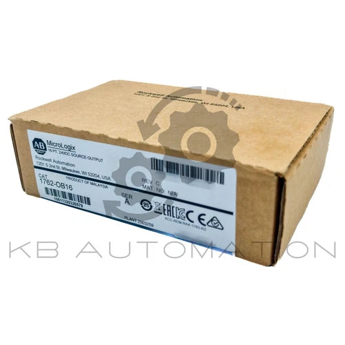 Módulo de saída digital MicroLogix 1200 1762-OB16 de 16 pontos, saídas de 24 VCC (fonte)