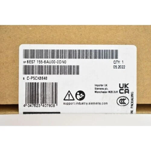 New Siemens 6ES7155-6AU00-0DN0 6ES7 155-6AU00-0DN0 SIMATIC ET 200SP IM155-6PN