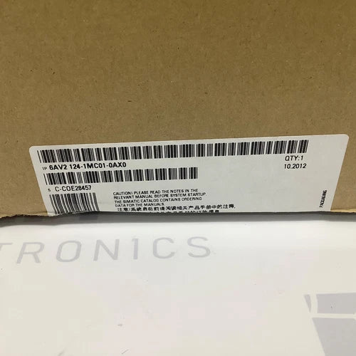6AV21241MC010AX0 - SIEMENS - 6AV2124-1MC01-0AX0 Panel KP1200 12'' NEW