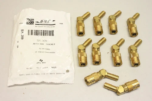 10x DME SK 309 9mm Schnellkupplung Schnellverschlusskupplung jiffy Tite OVP