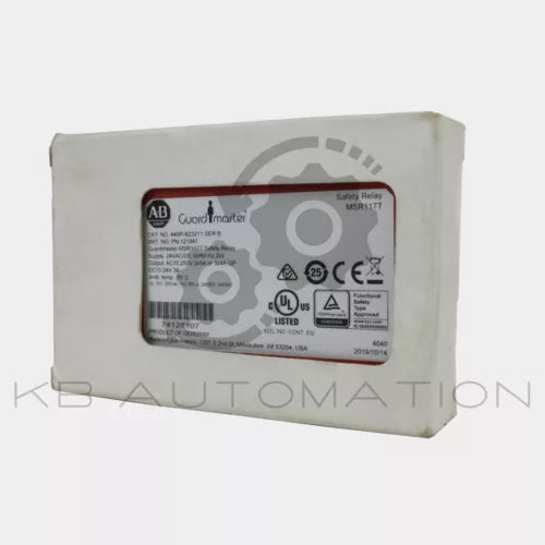 Allen-Bradley 440R-B23211 Guardmaster Monitoring Safety Relay MSR117T Minotaur