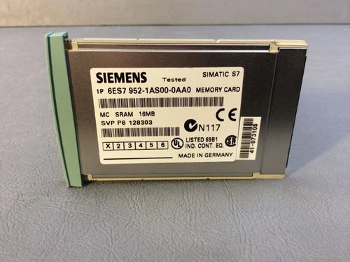 6ES79521AS000AA0 - SIEMENS - 6ES7952-1AS00-0AA0 Mem Card   REFURBISHED