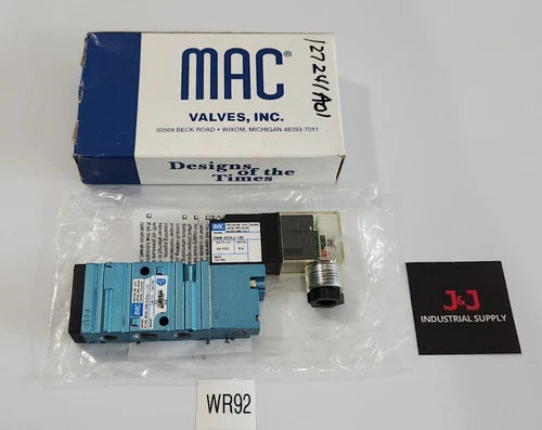 *BRAND NEW* MAC 414A-B0A-DM-DDAJ-1JD Solenoid Valve 120Psi 24Vdc + Warranty!