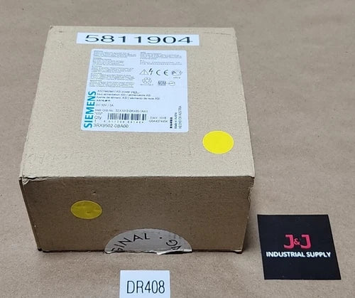 Siemens 3RX9502-0BA00 AS-i Power Supply 5A 120V/230Vac 50/60Hz 30Vdc + Warranty!