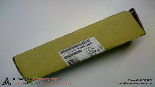 SIEMENS 6ES7141-6BH00-0AB0, SIMATIC DP ET200 DIGITAL INPUT MODULE, NEW #342928