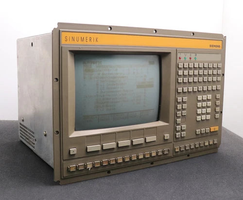 Siemens Sinumerik 820M Control Panel 6FC3531-0AA-Z Without Rack Modules Used