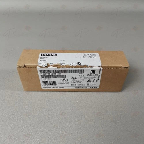 Siemens 6ES7 193-6BN00-0NE0 / 6ES7193-6BN00-0NE0 NEU OVP Siegel offen