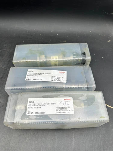 1pc x BUCHER Hydraulics valve regulation de debit srcb0550t3-1g24/02 100036547
