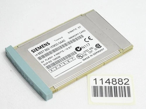Siemens Memory Card 4MB 6ES7952-1KM00-0AA0 6ES7 952-1KM00-0AA0