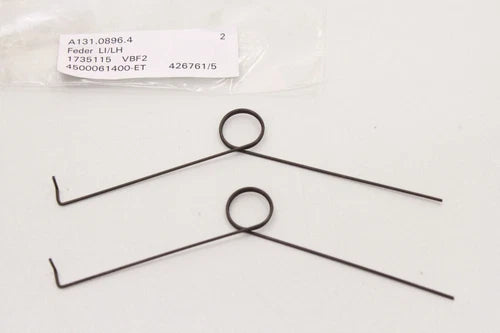 2x f¨¹r M¨¹LLER MARTINI 131 896 60 Ersatzteil Torsionsfeder Deckeltransport OVP