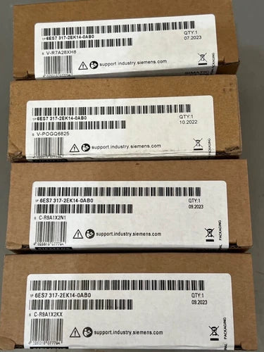 New Siemens 6ES7 317-2EK14-0AB0 SIMATIC S7-300 CPU317-2 PN/DP 6ES7317-2EK14-0AB0