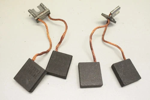 2x DEUTSCHE CARBONE EG367J 28x25x8 Kohleb¨¹rste Carbon Coal Brush  EG367J