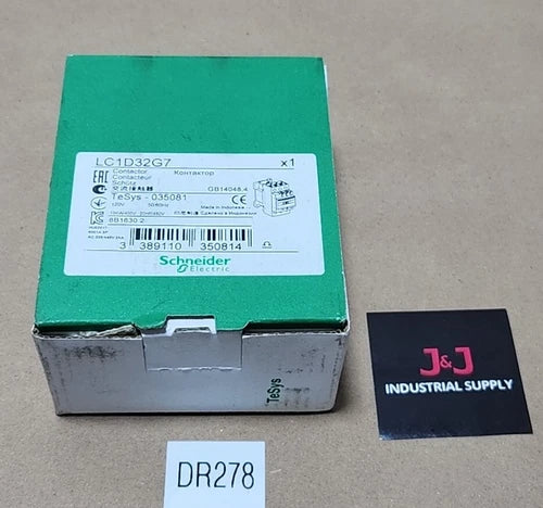 *NEW* Schneider Electric LC1D32G7 Contactor 120V 50/60Hz 20Hp 035081 + Warranty!
