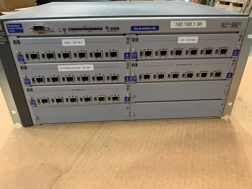 1 x  HP 4108gl s¨¦rie ProCurve Switch 4100gl J4865A   4x J4863A