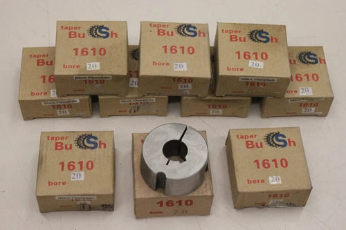 10x TAPER BUSH 1610-20 ?20mm Spannbuchse taperbuchse 1610 OVP