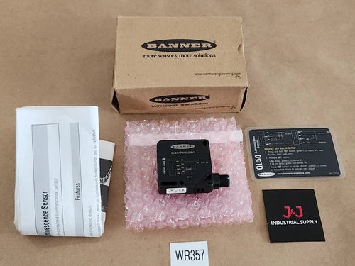 *BRAND NEW* Banner QL50AP6XD20BQ Compact Luminescence Sensor 70936 + Warranty!