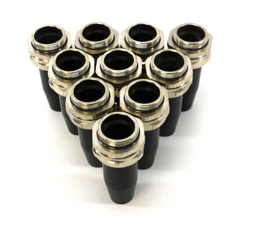 10 St¨¹ck Pflitsch 24056dL28 Kabelverschraubung-Biegeschutz M40x1,5 | 28-24mm