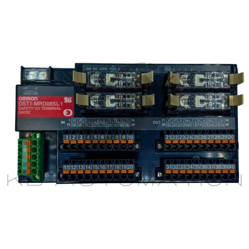 Bloco de terminais de E/S de seguran?a Omron DeviceNet DST1-MRD08SL-1