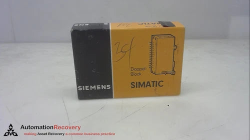 SIEMENS 6EC1-651-2A, DOPPEL BLOCK FOR SIMATIC C1 PC BOARDS, NEW #261569