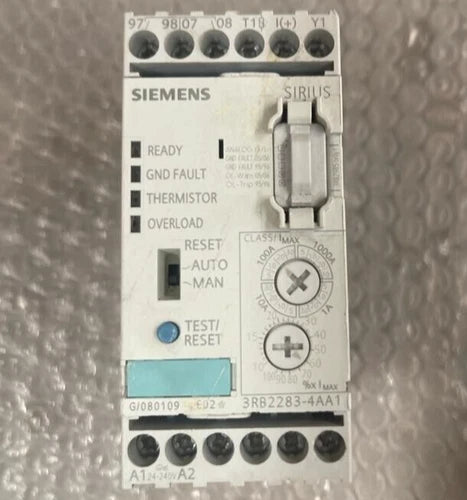SIEMENS, 3RB2283-4AA1, Evaluation unit for full motor protection (monostable)