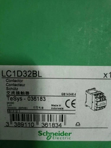 LC1D32BL New Schneider DC24V AC Contactor with Box for Fast Shipping 1PCS