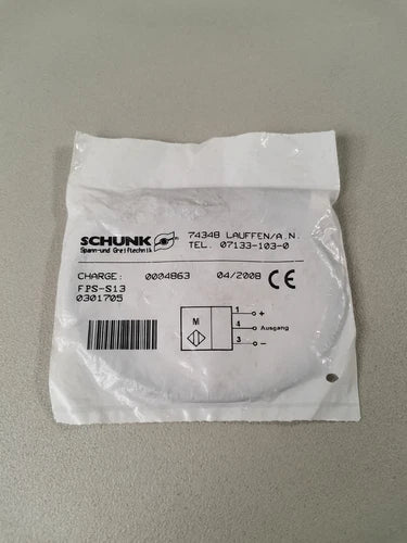 Schunk FPS-S13 0301705 NEU / OVP