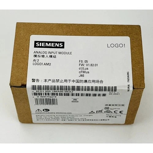 New Siemens 6ED1055-1MA00-0BA2 6ED10551MA000BA2 LOGO! AM2 expansion module