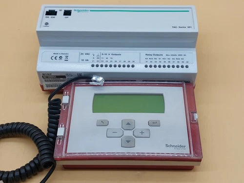 Schneider Electric TAC Xenta 301 WITH OP TERMINAL "EXCELLENT CONDITION" LIKE NEW