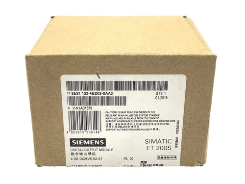 6ES71324BD020AA0 - SIEMENS - 6ES7132-4BD02-0AA0 Output mod.   NEW