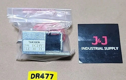 *BRAND NEW SURPLUS* Takigen LE-30-13 Starting Solenoid 24Vdc + Warranty!