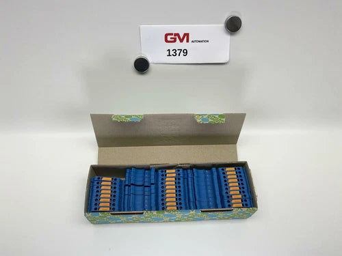 48x Phoenix Contact Messertrennklemme 30 04 05 8 UK 5-MTK-P/P BU terminal block