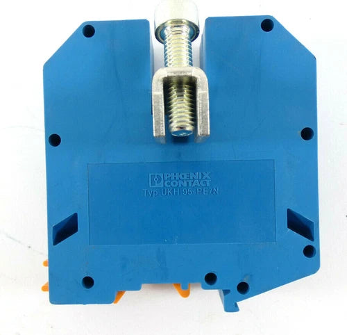 5 St¨¹ck Phoenix Contact Einspeisebl?cke UKH 95-PE/N | Blau