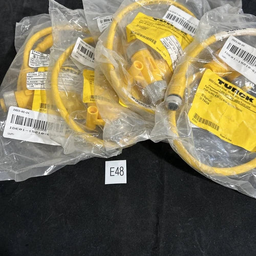 (6) NEW!  TURCK RSM 40-RKC 4.5T-0.5-RKM 40/S1197/S3060  T-SPLITTER  U-74458