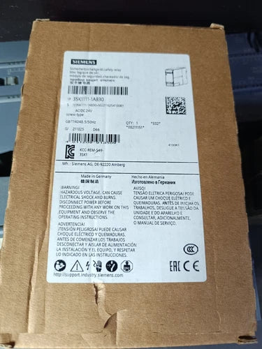 SIEMENS SIRIUS 3SK1111 1AB30 , SAFETY RELAY , ENV?O R?PIDO!  GARANT?A , INVOICE