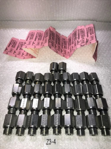 ** NEW (LOT OF 38) CONNECTOR REDUCER 3/8"X 1/4" R I 3/8 EDX 1/4A3C Fast Shipp#